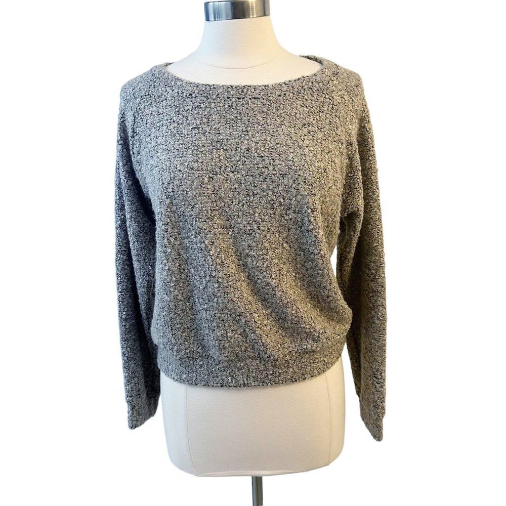 L'AGENCE for Barney's Sparkly gold pullover sweater size 6